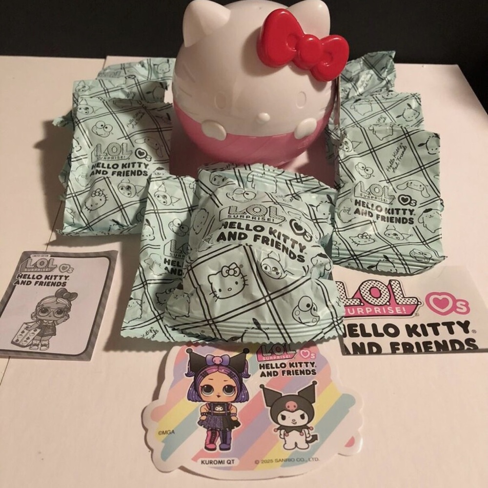L.O.L. Surprise! Hello Kitty and friends. Kuromi